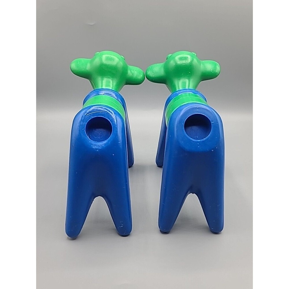 Vintage Tupperware Tupper Toys Zoo It Yourself Animals Elephant Dog Giraffe Head - Picture 13 of 16